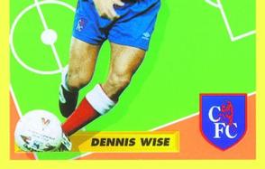 1993-94 Merlin's Premier League 94 Sticker Collection #63 Dennis Wise Front