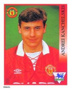 1993-94 Merlin's Premier League 94 Sticker Collection #201 Andrei Kanchelskis Front