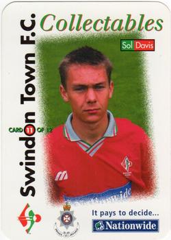 1999-00 Wiltshire Police Swindon Town F.C. Collectables #11 Sol Davis Front