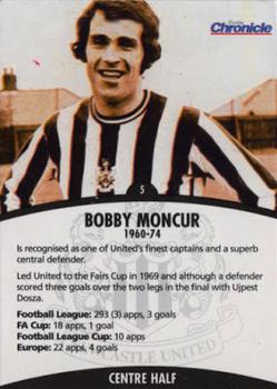 2002-03 Newcastle Evening Chronicle - Toon Heroes #5 Bobby Moncur Front