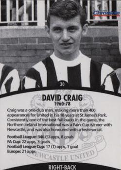 2002-03 Newcastle Evening Chronicle - Toon Heroes #30 David Craig Front