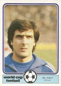 1982 Monty Gum World Cup Football #90 Gaetano Scirea Front