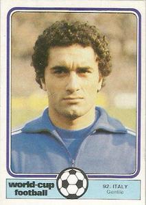 1982 Monty Gum World Cup Football #92 Claudio Gentile Front