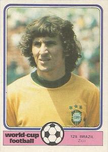 1982 Monty Gum World Cup Football #129 Zico Front