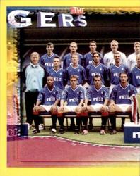 2000 Panini Scottish Premier League Stickers #345 Rangers Team Group Front
