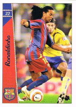 2006-07 Mundicromo Las Fichas de la Liga 2007 #22 Ronaldinho Front