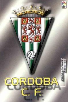 2003-04 Panini LaLiga Megafichas #412 Cordoba C.F. Front