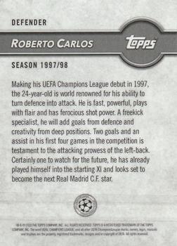 2020-21 Topps The Lost Rookie Cards #NNO Roberto Carlos Back