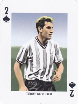 2000 Offason Football Playing Cards #2♠ Terry Butcher Front