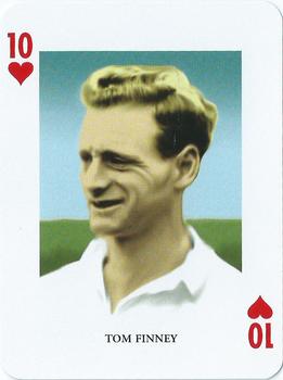2000 Offason Football Playing Cards #10♥ Tom Finney Front