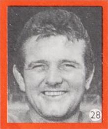 1969 Charles Buchan's Football Monthly World Stars #28 Tommy Lawrence Front