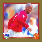 2001-02 Merlin / Walkers F.A. Premier League Stickers #W55 David Beckham Front