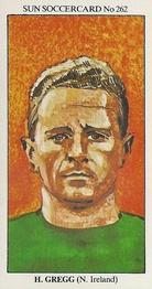 1978-79 The Sun Soccercards #262 Harry Gregg Front