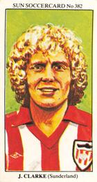 1978-79 The Sun Soccercards #382 Jeff Clarke Front