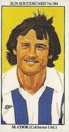 1978-79 The Sun Soccercards #384 Mick Cook Front