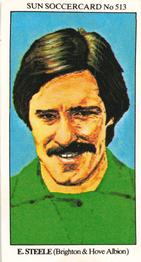 1978-79 The Sun Soccercards #513 Eric Steele Front