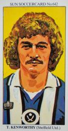 1978-79 The Sun Soccercards #642 Tony Kenworthy Front