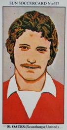 1978-79 The Sun Soccercards #677 Robert Oates Front