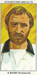 1978-79 The Sun Soccercards #779 Steve Davey Front