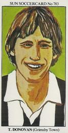 1978-79 The Sun Soccercards #783 Terry Donovan Front