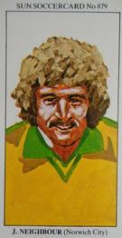 1978-79 The Sun Soccercards #879 Jim Neighbour Front