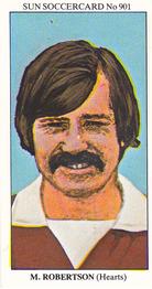 1978-79 The Sun Soccercards #901 Malcolm Robertson Front