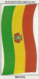 1978-79 The Sun Soccercards #943 National Flag Front