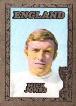 1969-70 A&BC Chewing Gum World Cup Giant Posters - A&BC World Cup Footballers #NNO Mike Jones Front