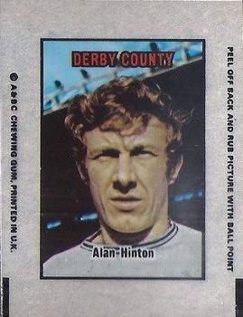 1970-71 A&BC Chewing Gum Action Transfers #NNO Alan Hinton Front