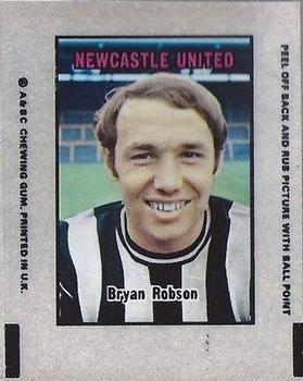 1970-71 A&BC Chewing Gum Action Transfers #NNO Bryan Robson Front