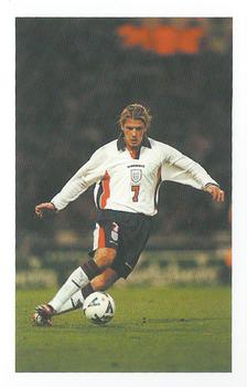 2002 Paul Lamond Games Football Trivia #NNO David Beckham Front