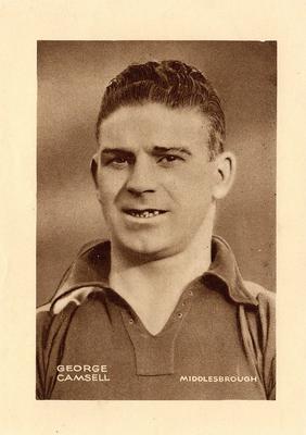 1937 Shermans Pools Searchlight on Famous Players #NNO George Camsell Front