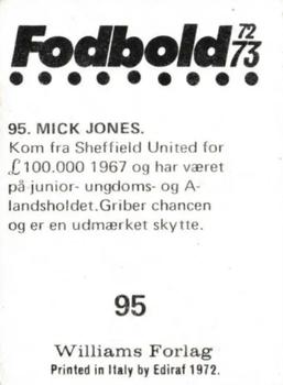 1972-73 Williams Forlags AB #95 Mick Jones Back