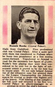 1949-50 LTA Robinson Stars of Today and Tomorrow #NNO Ronnie Rooke Back