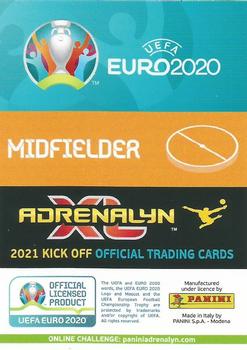 2021 Panini Adrenalyn XL UEFA Euro 2020 Kick Off #196 Kristoffer Olsson Back