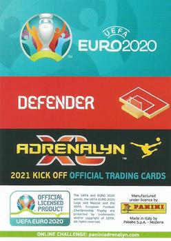 2021 Panini Adrenalyn XL UEFA Euro 2020 Kick Off #238 Simon Kjær Back