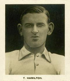 1922 Nelson Lee Library Footballers #9 Tom Hamilton Front