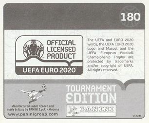 2021 Panini UEFA Euro 2020 Tournament Edition #180 Nikolai Alho Back