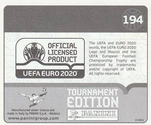 2021 Panini UEFA Euro 2020 Tournament Edition #194 Robert Taylor Back