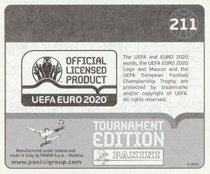 2021 Panini UEFA Euro 2020 Tournament Edition #211 Anton Shunin Back
