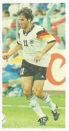 1993-94 Barratt World Beaters #23 Karl-Heinz Riedle Front