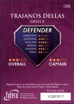 2009-10 Futera World Football Online Series 1 #88 Traianos Dellas Back