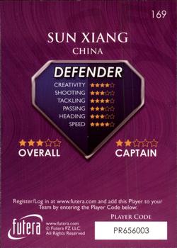 2009-10 Futera World Football Online Series 1 #169 Sun Xiang Back