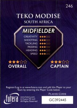 2009-10 Futera World Football Online Series 1 #246 Teko Modise Back