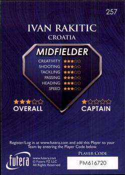 2009-10 Futera World Football Online Series 1 #257 Ivan Rakitic Back