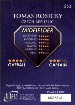 2009-10 Futera World Football Online Series 1 #263 Tomas Rosicky Back