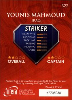 2009-10 Futera World Football Online Series 1 #322 Younis Mahmoud Back