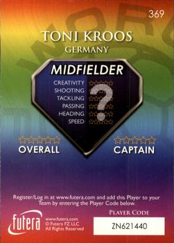 2009-10 Futera World Football Online Series 1 #369 Toni Kroos Back