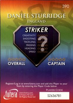 2009-10 Futera World Football Online Series 1 #390 Daniel Sturridge Back