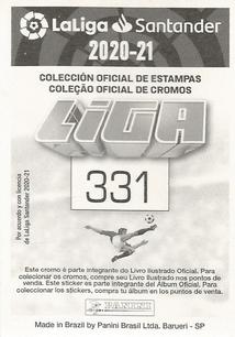 2020-21 Panini LaLiga Santander Stickers (Brazil) #331 Mouctar Diakhaby Back